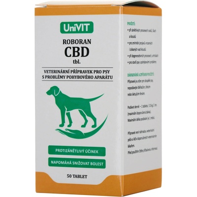 Roboran CBD pro psy 50 tbl