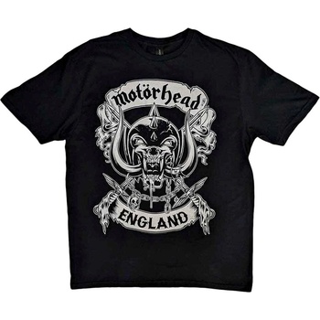 Motörhead Crossed Swords England Crest Black XL Риза (MHEADTEE42MB04)
