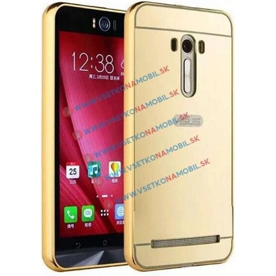 PROTEMIO 3374 Ochranný zrkadlový obal Asus Zenfone 2 Laser 5.0" ZE500KL zlatý