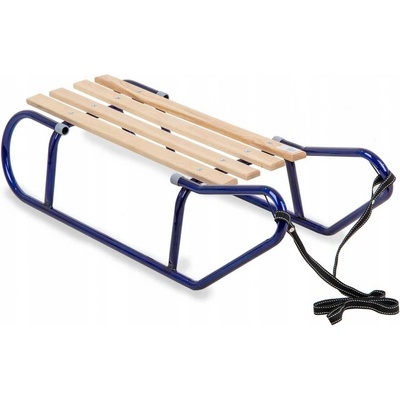 ENERO kovové sáně ANDY 2místné 100 cm modrá