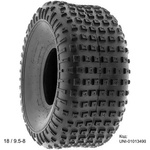 UNI-SP Гума за ATV 18x9.50-8, външна безкамерна (Tubeless), с офроуд грайфер тип Knobby (UNI-01013490)