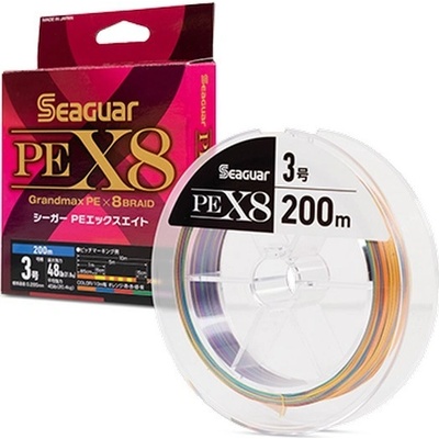 Seaguar X8 200 m PE3 Multi Pletená Šnúra