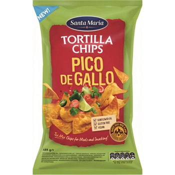Santa Maria Tortilla chips Pico de Gallo 185 g