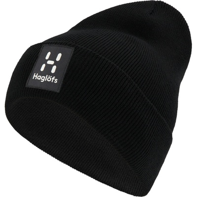 Haglöfs Aze beanie teplá zimní čepice true black