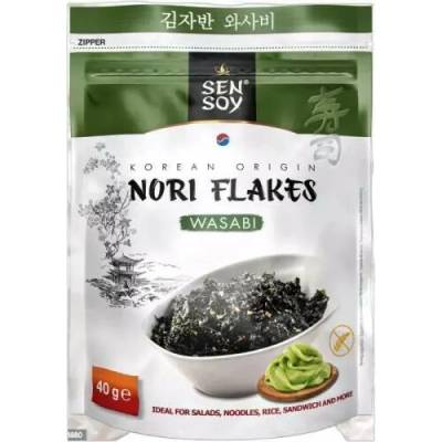 SEN SOY Nori flakes Wasabi flavour 40 g