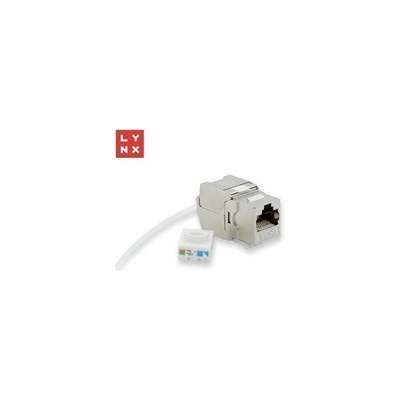 LYNX keystone STP Cat6, samozařezávací, stříbrný