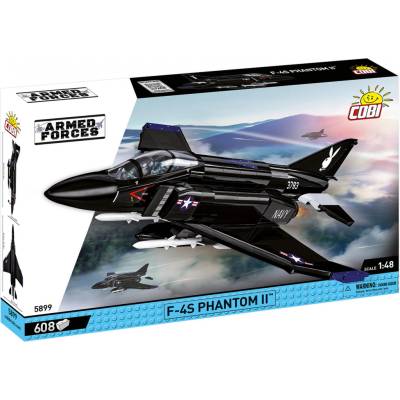 Cobi 5899 Armed Forces Americký stíhací bombardér F-4S Phantom II Black Bunny 1:48