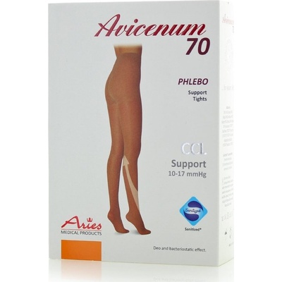 Aries punčochové kalhoty Avicenum Phlebo 70 vysoký klín tělová