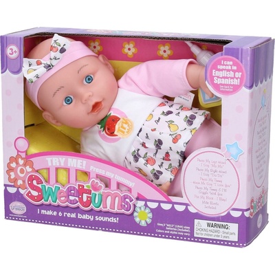 Wiky Bábätko mäkké hovoriace 28 cm WKW039612