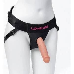 Lovense Strapless Harness Adjustable System for Lapis Black Universal Fit