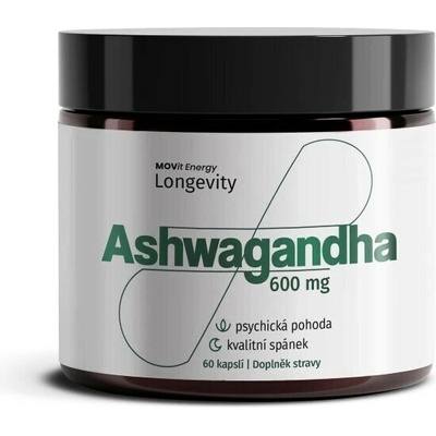 MOVit Longevity Ashwagandha 60 kapsúl