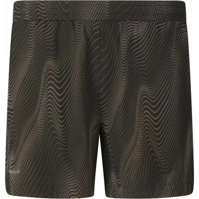 ! ! Pánske bežecké šortky ENDURANCE MALAKAS PRINT SHORTS REFLECTIVE Čierna Biela