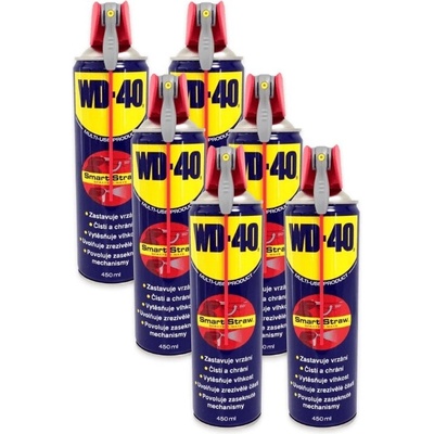 WD-40 Smart-Straw 6 x 450 ml