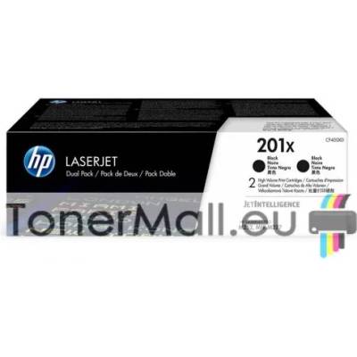 HP Комплект 2 бр. тонер касети HP 201X (Black)