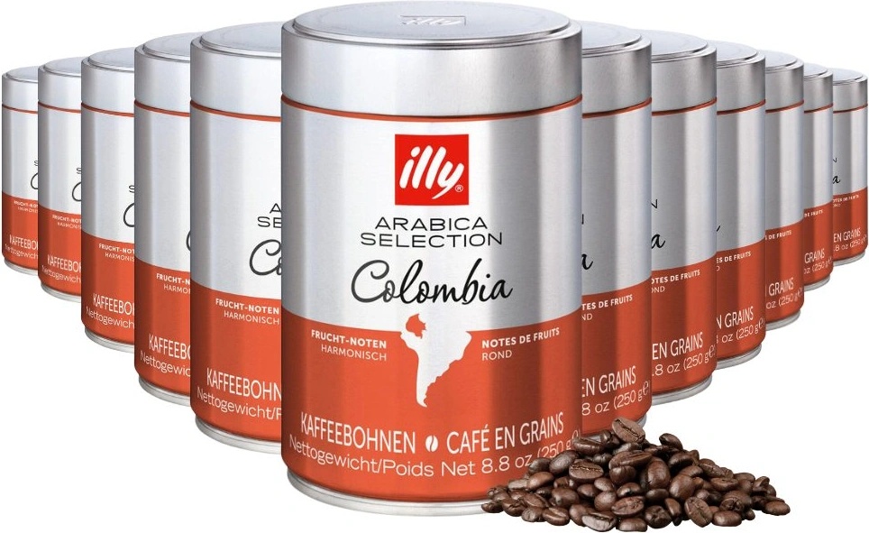 illy Кафе на зърна Illy Колумбия 250гр 12бр