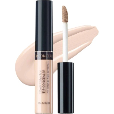 The Saem Cover Perfection Tip Concealer Korektor No.1 Clear Beige 6,5 g – Zboží Dáma