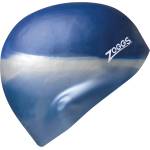 Zoggs Шапка за плуване Zoggs Silicone Cap Multi Colour Swim cap - Blue / Silver - размер One Size (581-0211-0111)