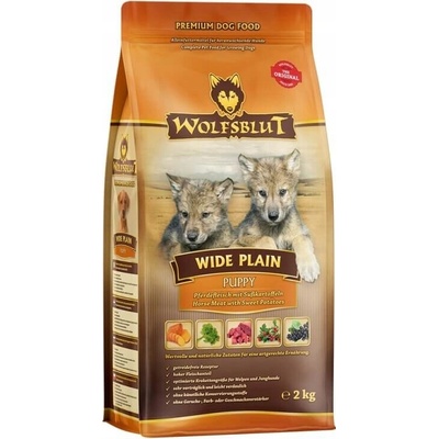 Wolfsblut Wide Plain Puppy s koňským masem a sladkými bramborami 12,5 kg