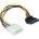 Delock Molex 4pin - SATA 15pin Converter M/F 60101