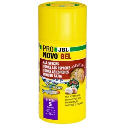 JBL Pronovo Bel Flakes S храна на люспи за аквариумни рибки от 3-10см - 0.1кг