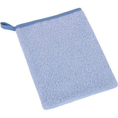 Bellatex koupelnová mycí žínka 23/25 bavlněné froté jednobarevná světle modrá 17 x 25 cm – Zboží Dáma