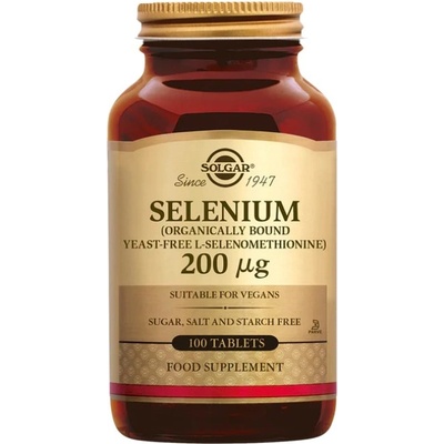 Solgar Selenium 200 mcg [100 Таблетки]