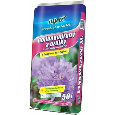 Agro Substrát na azalky a rododendróny 50 l