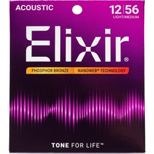 Elixir Acoustic Phospor-Bronze Nanoweb 16077