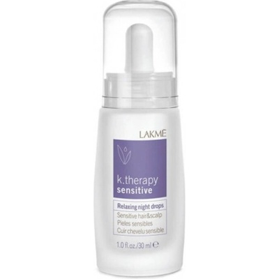 Lakmé K.Therapy Sensitive Night Drops sérum pro citlivou pokožku hlavy 30 ml