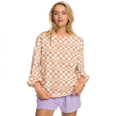 Блуза Roxy Kindred Souls sweatshirt - Orange (Snow White Sol Power)