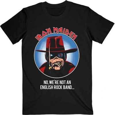 Iron Maiden Not An English Rock Band (Back Print) Black L Риза (IMTEE112MB03)