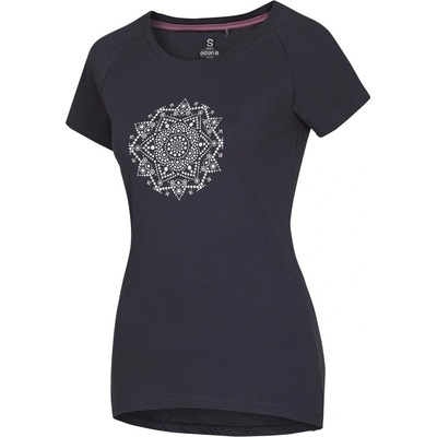 Ocún Ocun RAGLAN T Women Mandala dark grey india ink
