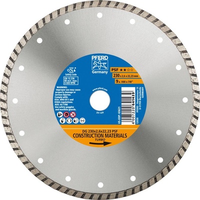 Pferd diamantový rezný kotúč 230 x 22.23 mm 68023222
