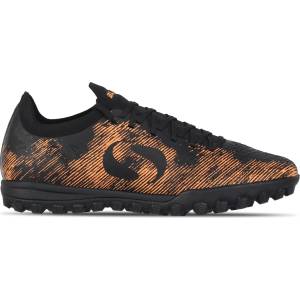 Sondico Юношески футболни стоножки Sondico Blaze Junior Astro Turf Trainers - Black/Orange