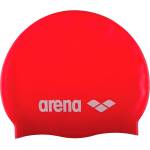 Arena Шапка за плуване Arena Classic Silicone Swim cap - Red / White - размер One Size (581-0005-1211)