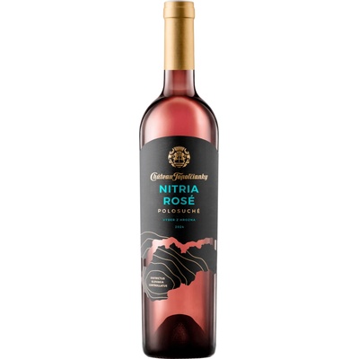 Topoľčianky Nitria Rosé 2024 12,5% 0,75 l (čistá fľaša)