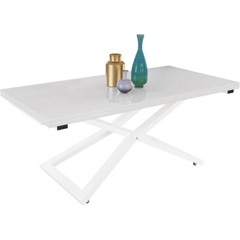 IVM BG Разтегателна маса Венеция с повдигащ механизъм - бял мат