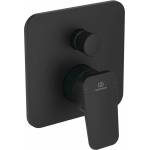 Ideal Standard Смесител за вана и душ Ideal Standard Ceraplan матово черен без вградено тяло (BD263XG)