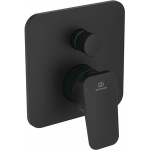 Ideal Standard Смесител за вана и душ Ideal Standard Ceraplan матово черен без вградено тяло (BD263XG)