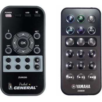 GENERAL Yamaha zu09200 - дистанционно управление дубликат (zu09200)