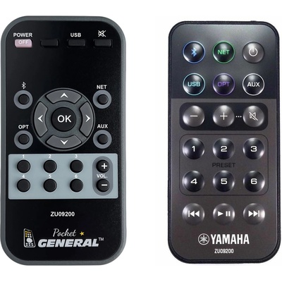 GENERAL Yamaha zu09200 - дистанционно управление дубликат (zu09200)