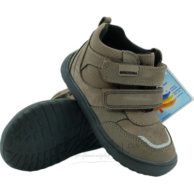 Protetika Detské celoročné barefoot topánky Banet Brown