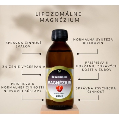 Zdravý svet Lipozomálne Magnézium 200 ml