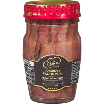Image 1 of CHEF IS ФИЛЕ ОТ АНШОА В ОЛИО (78 Г)
