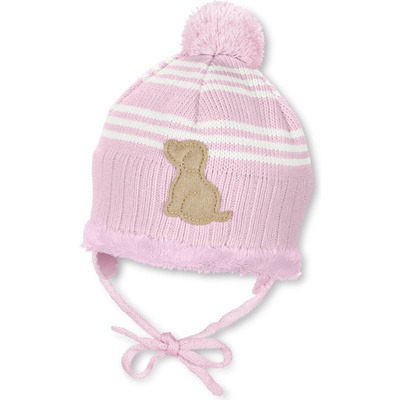 Sterntaler Зимна плетена шапка за момичета с кученце, Sterntaler