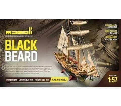 MAMOLI Blackbeard kit 1:57