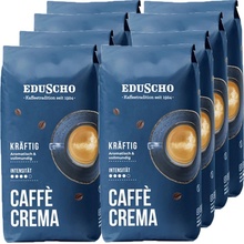 Eduscho Caffè Crema kräftig káva 8 x1 kg