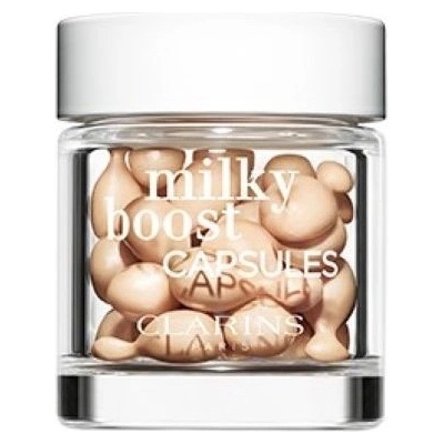 Clarins Milky Boost Capsules rozjasňujúci make-up kapsuly 01 30 x 0,2 ml