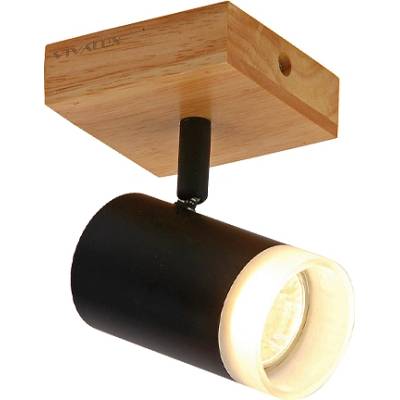 VIVALUX СПОТ SP728-1SQ BENITO 35W GU10 90x90x160см ЧЕРЕН (VIV004877)