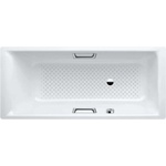 KALDEWEI Ambiente - Вана Puro Star 686, 160x70 см, отвори за дръжки, Perl-Effekt, противоплъзгащо покритие по цялата повърхност, бяла 258634013001 (258634013001)